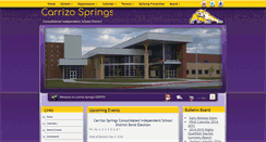 Desktop Screenshot of cshs.cscisd.net